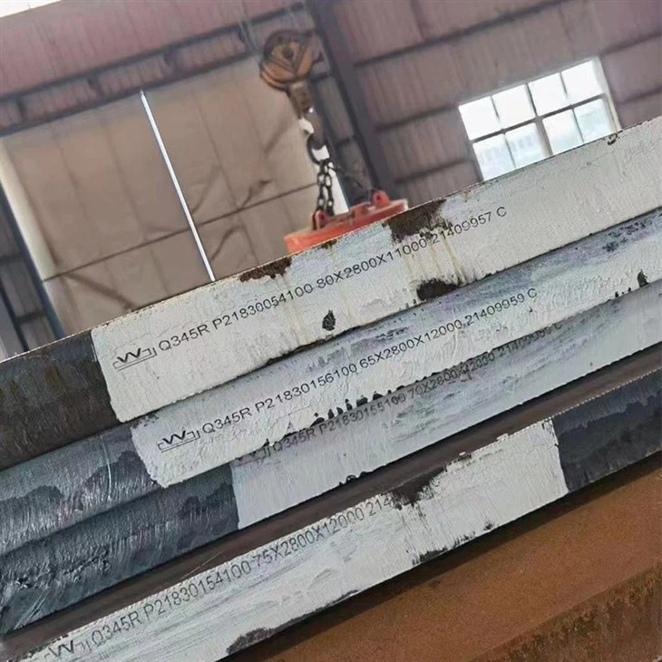 Q345r pressure vessel steel plate for cement silo manufacture